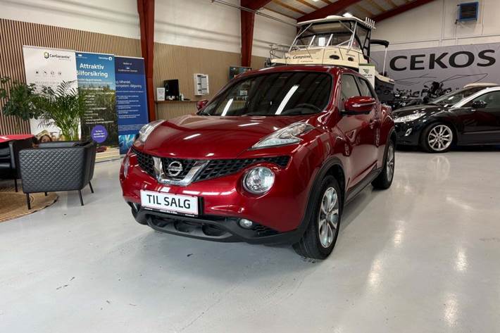 Grå Nissan Juke fra 2016