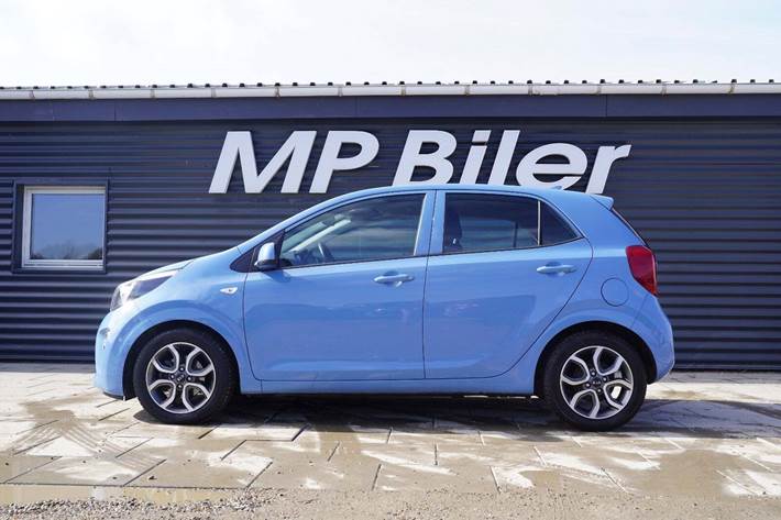 Blå Kia Picanto fra 2019