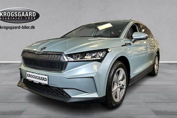 Grøn Skoda Enyaq fra 2022