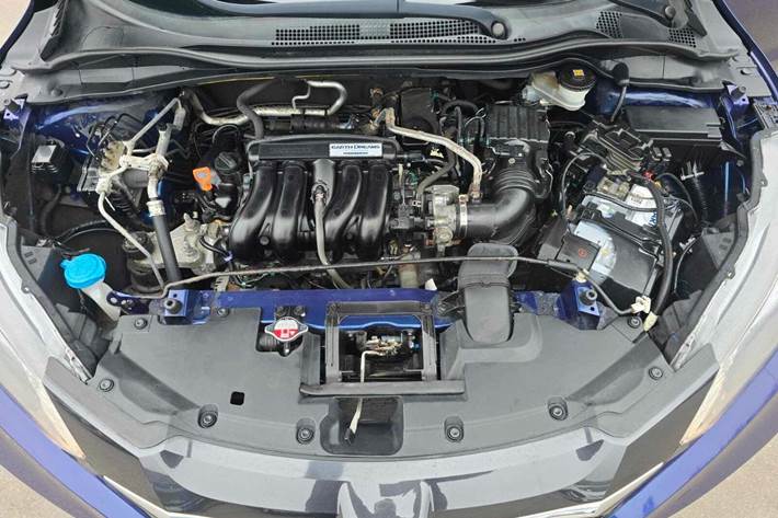 Blå Honda HR-V fra 2016