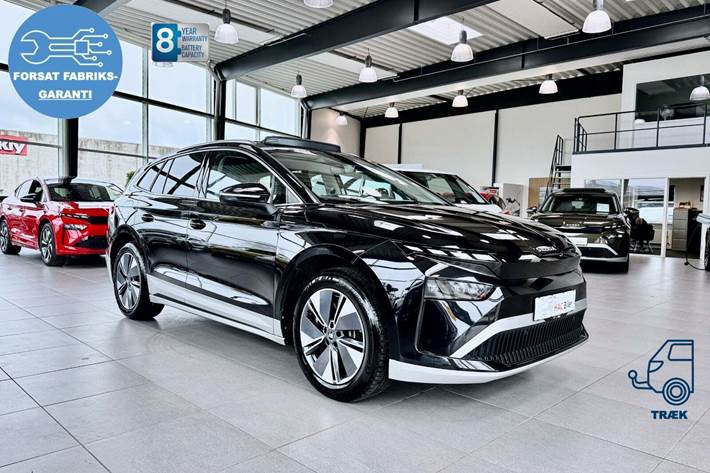 Sort Skoda Enyaq fra 2026