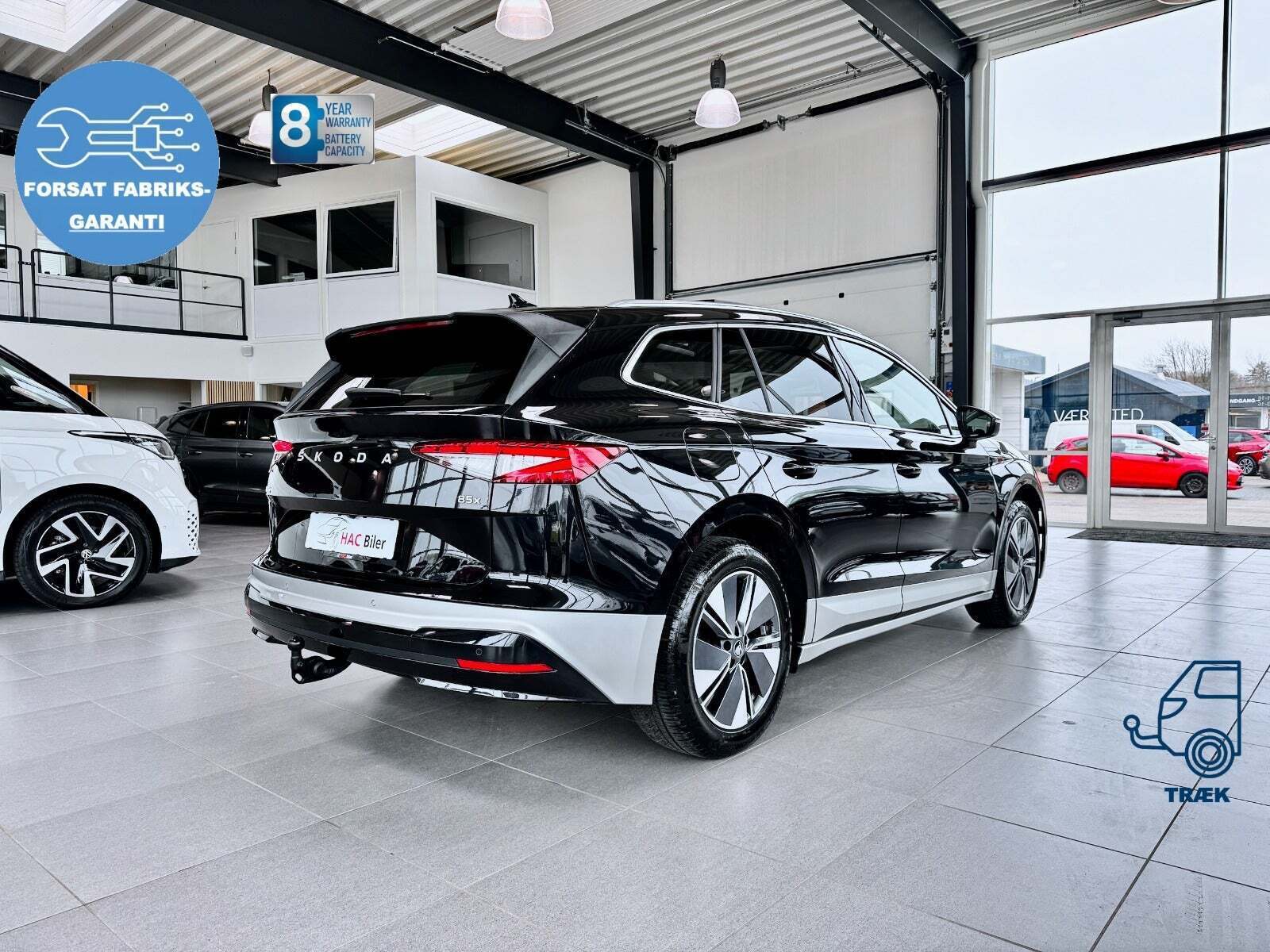 Sort Skoda Enyaq fra 2026