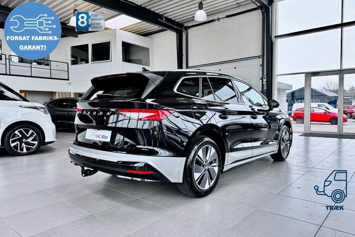 Sort Skoda Enyaq fra 2026