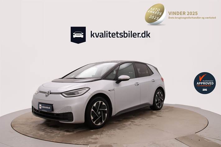 Sølv VW ID.3 fra 2021