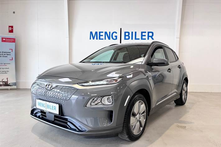 Grå Hyundai Kona fra 2020