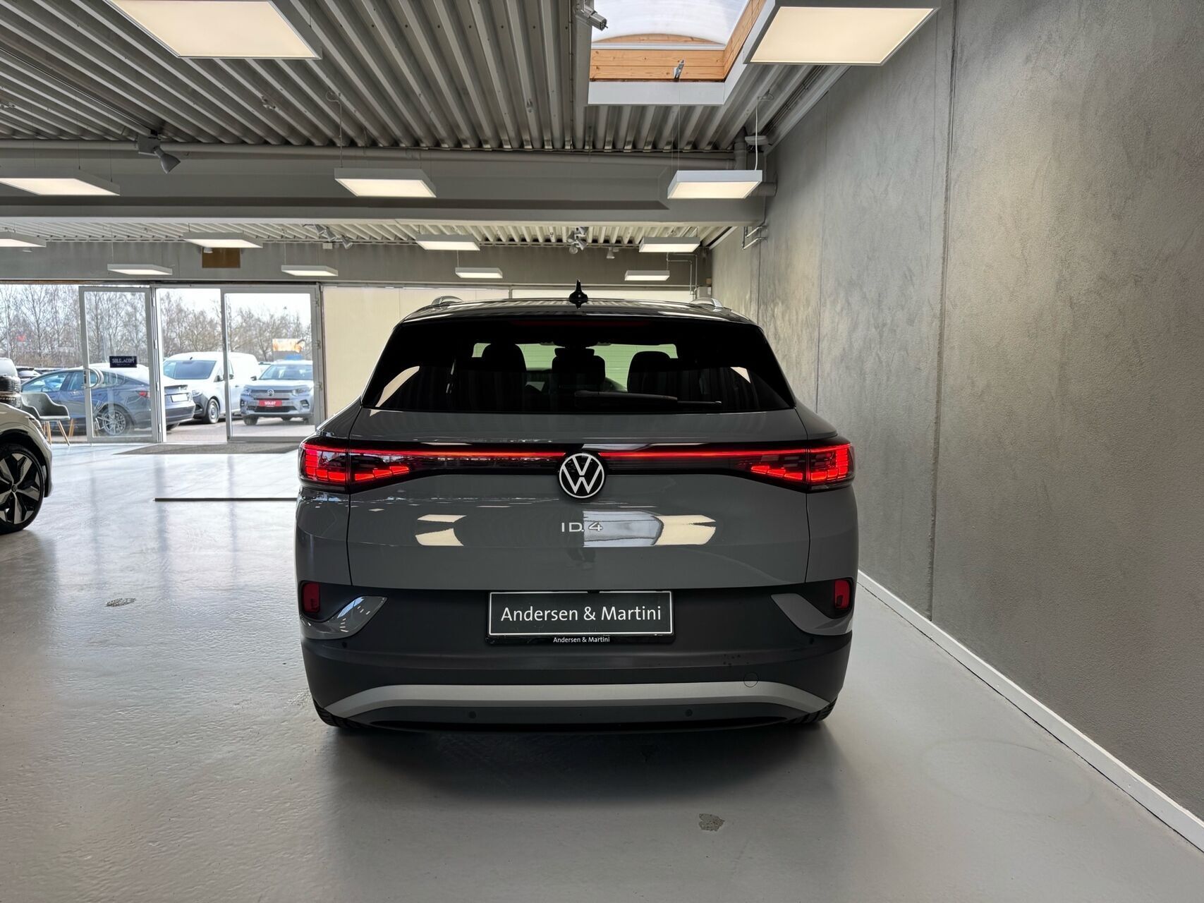 Grå VW ID.4 fra 2022