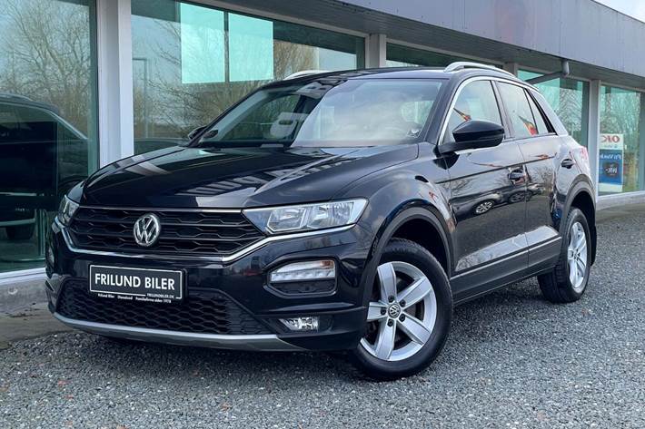Sort VW T-Roc fra 2018