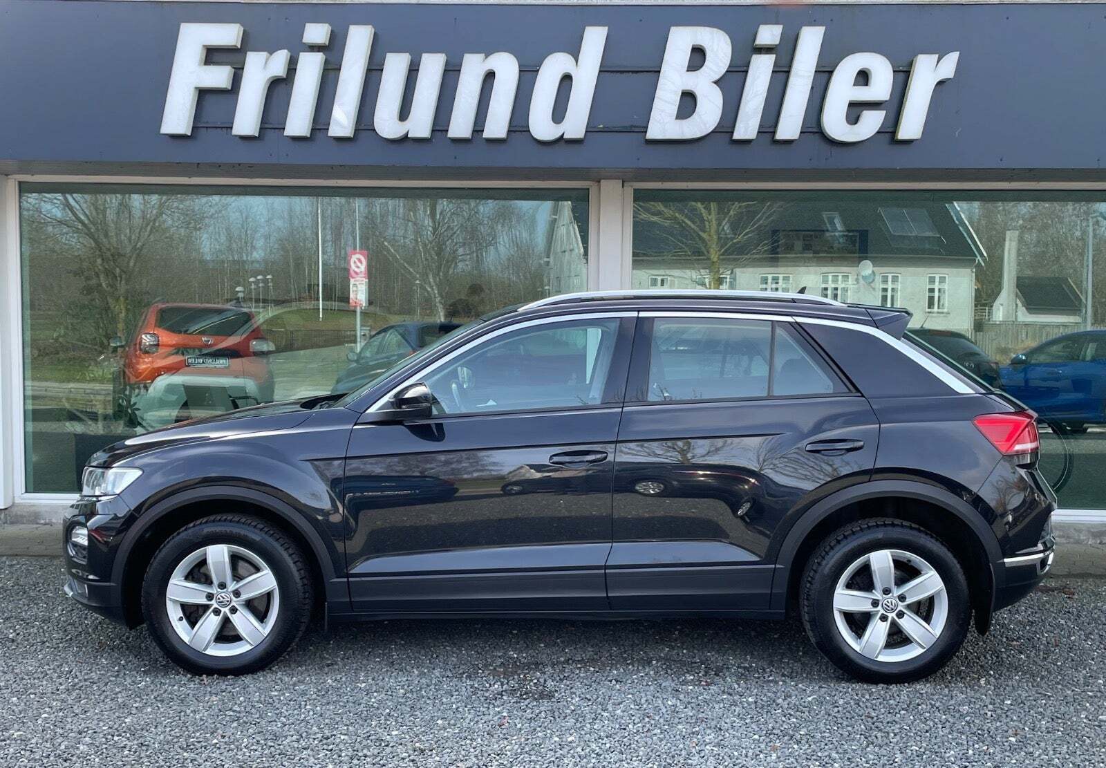 Sort VW T-Roc fra 2018