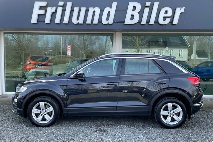 Sort VW T-Roc fra 2018