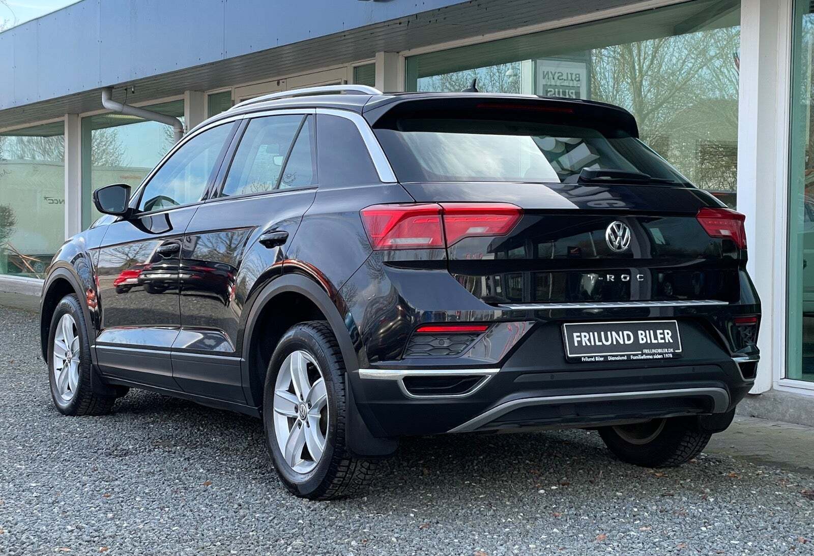 Sort VW T-Roc fra 2018