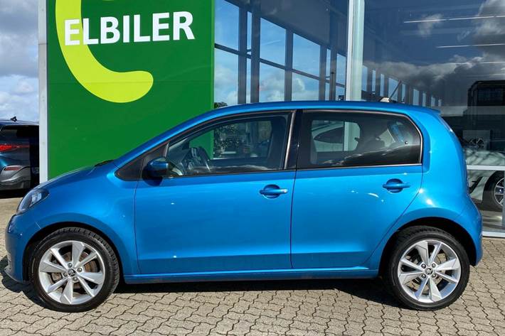 Blå Skoda Citigo-e fra 2020