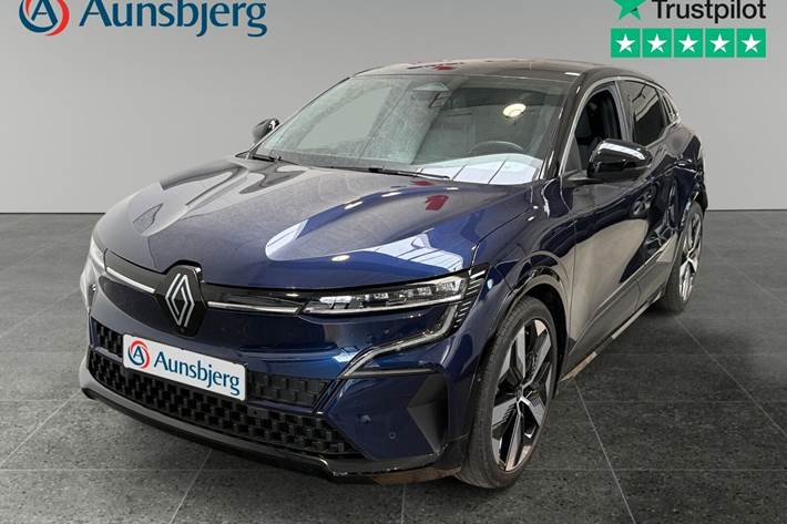 Blå Renault Megane E-Tech fra 2022