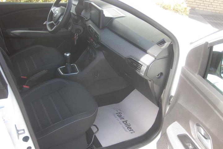Hvid Dacia Sandero fra 2022
