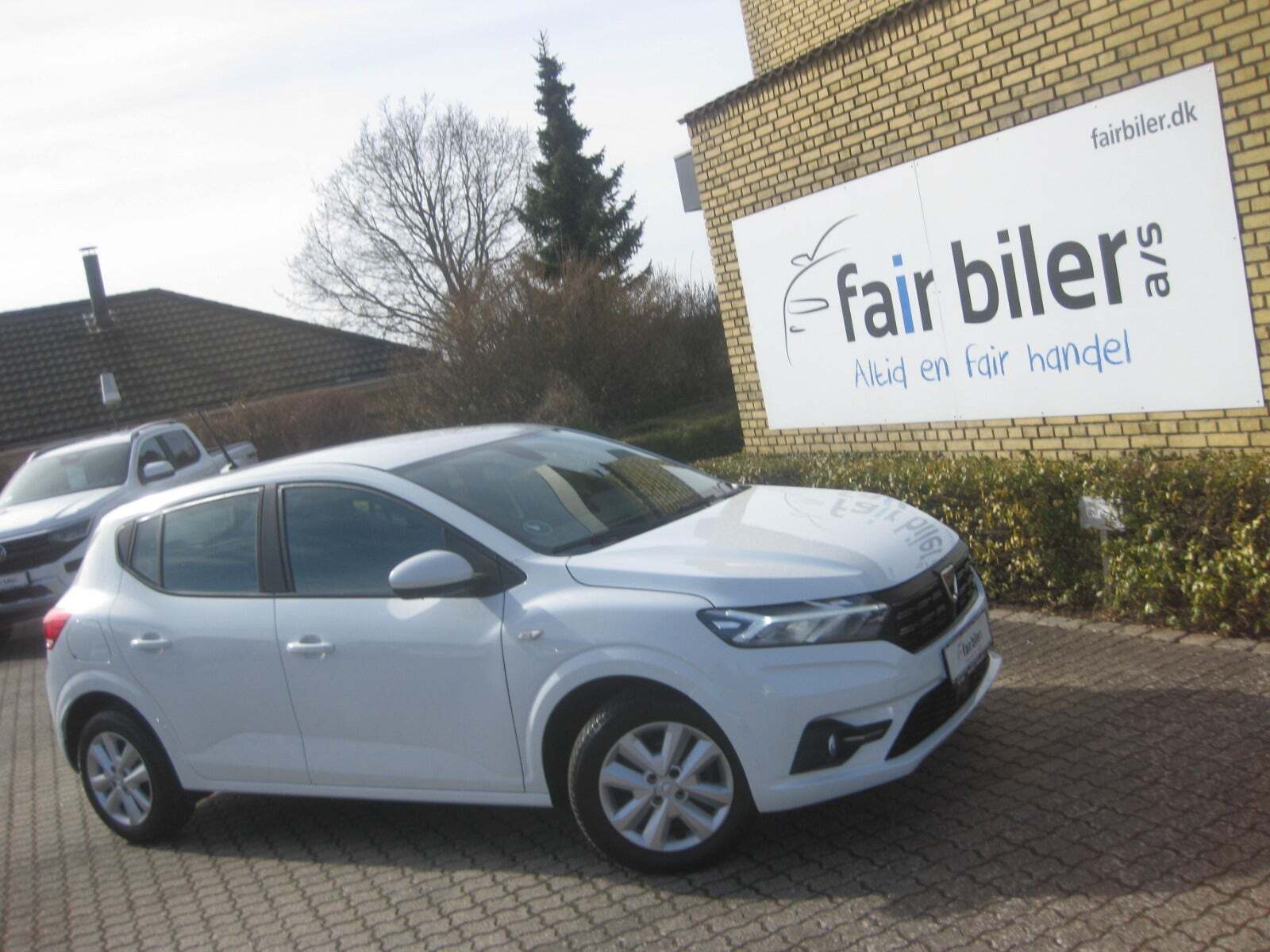 Hvid Dacia Sandero fra 2022