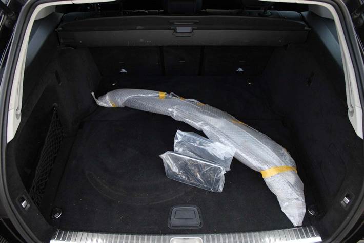 Sort Mercedes C220 d fra 2017