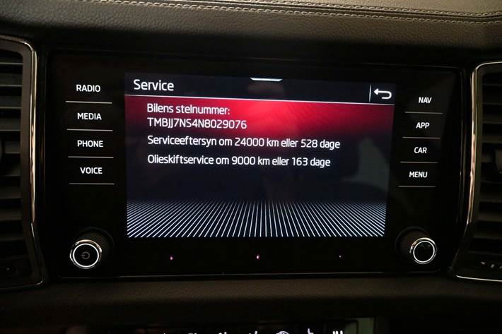 Grå Skoda Kodiaq fra 2022