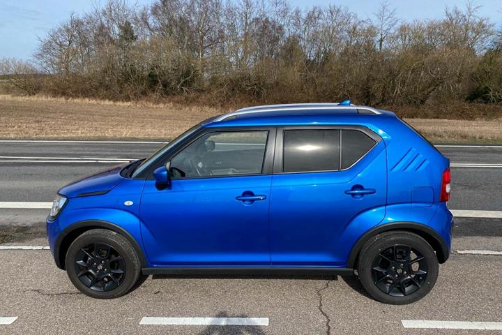 Blå Suzuki Ignis fra 2020