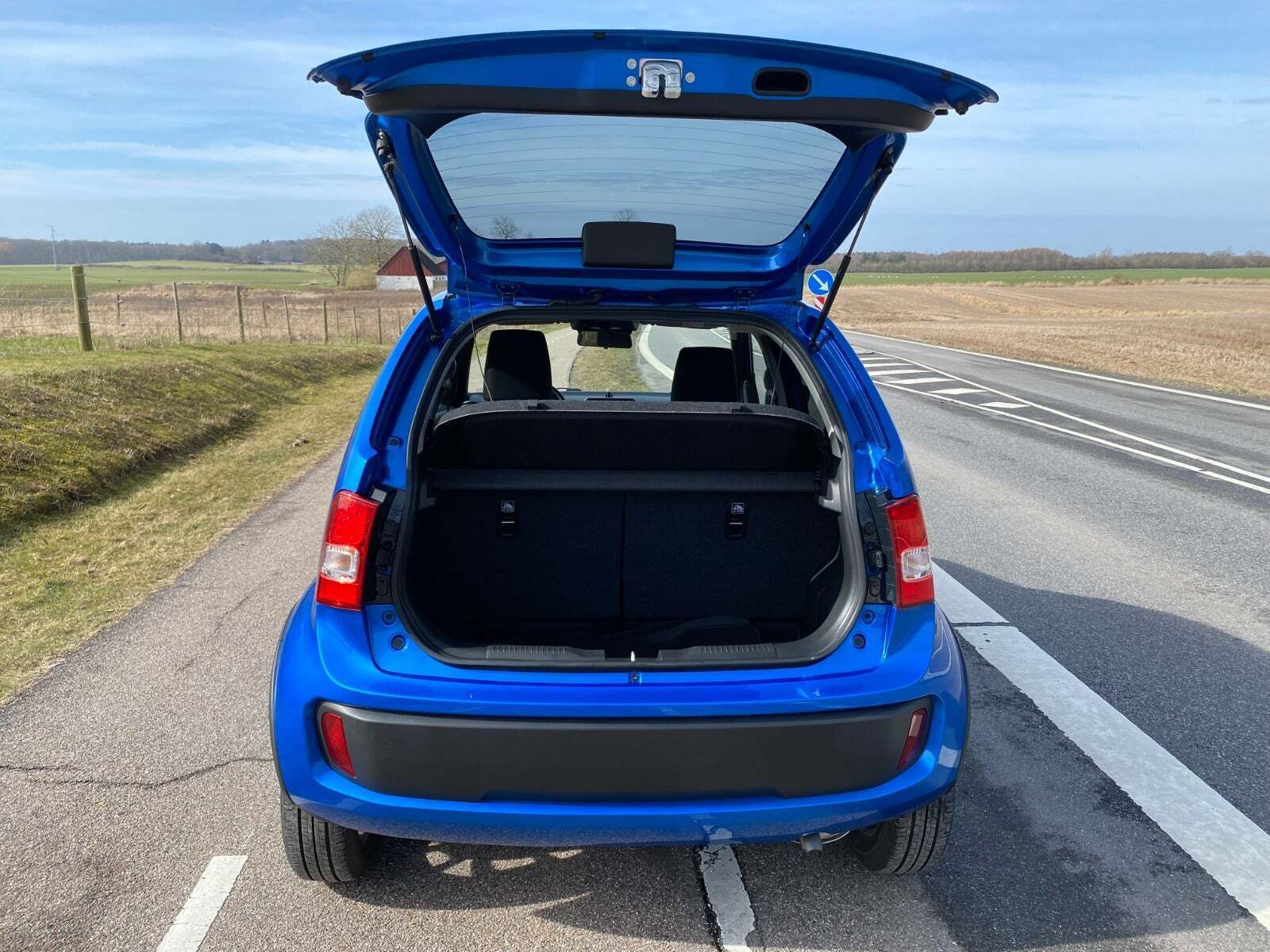 Blå Suzuki Ignis fra 2020