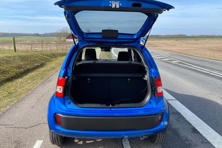 Blå Suzuki Ignis fra 2020