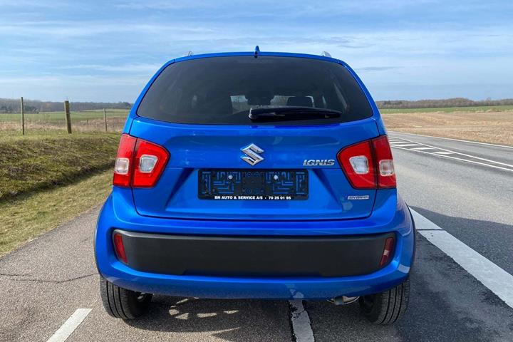 Blå Suzuki Ignis fra 2020