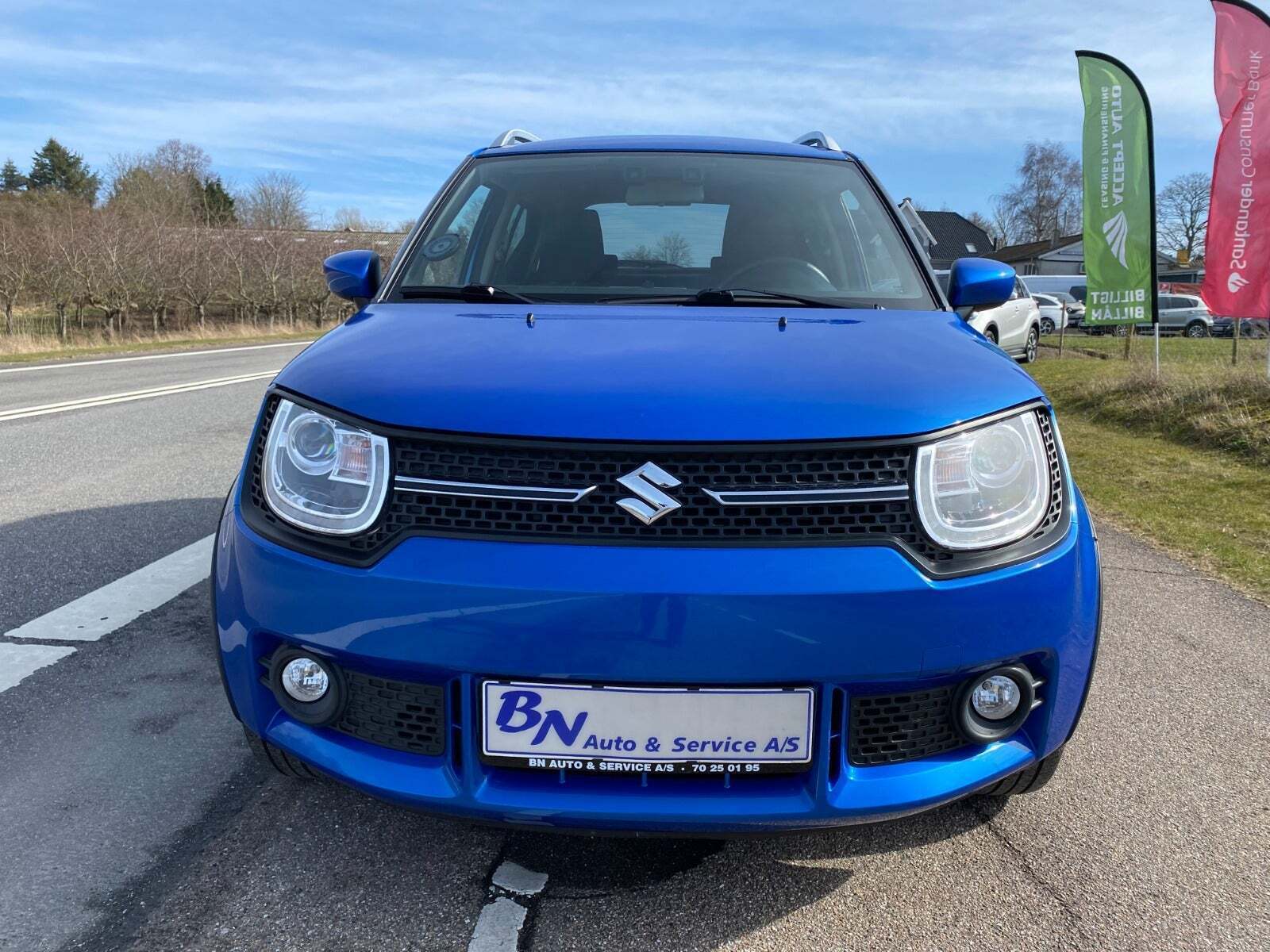 Blå Suzuki Ignis fra 2020