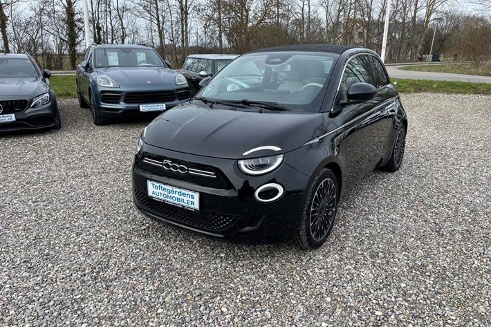 Sort Fiat 500e fra 2022