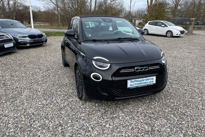 Sort Fiat 500e fra 2022