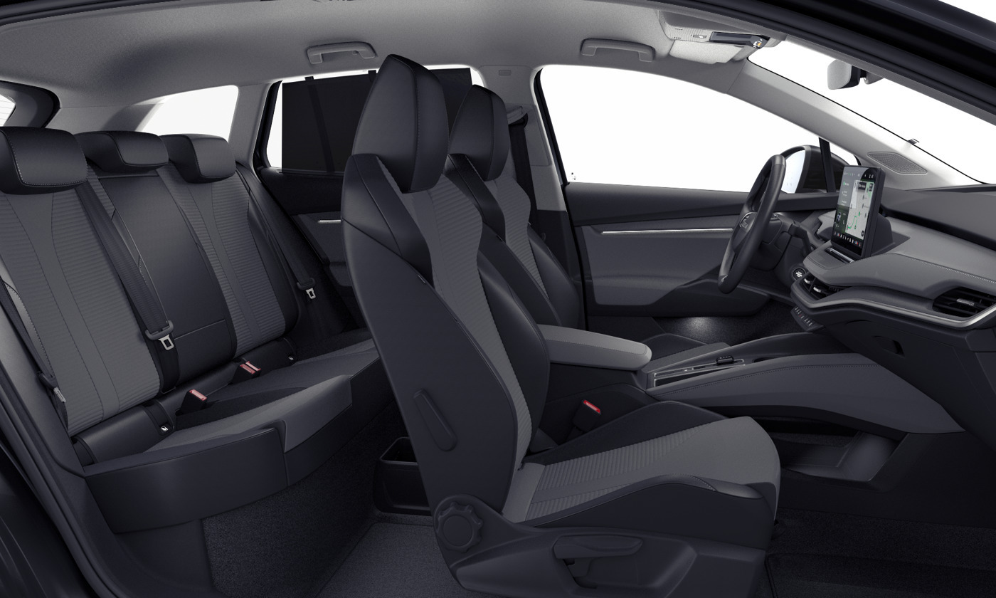 Sort Skoda Enyaq fra 2026