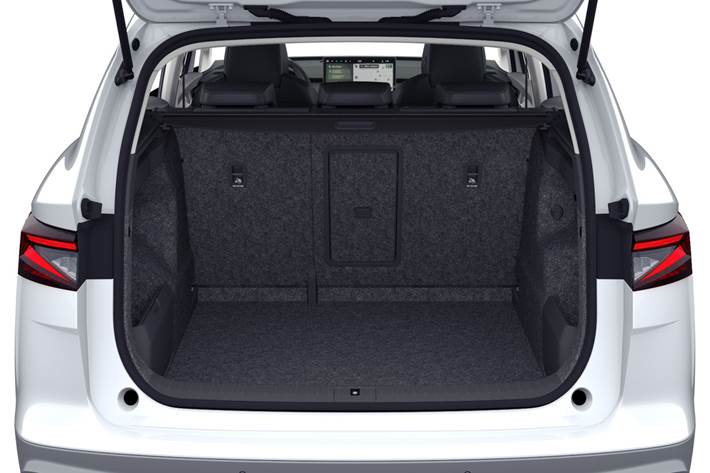 Hvid Skoda Enyaq fra 2026