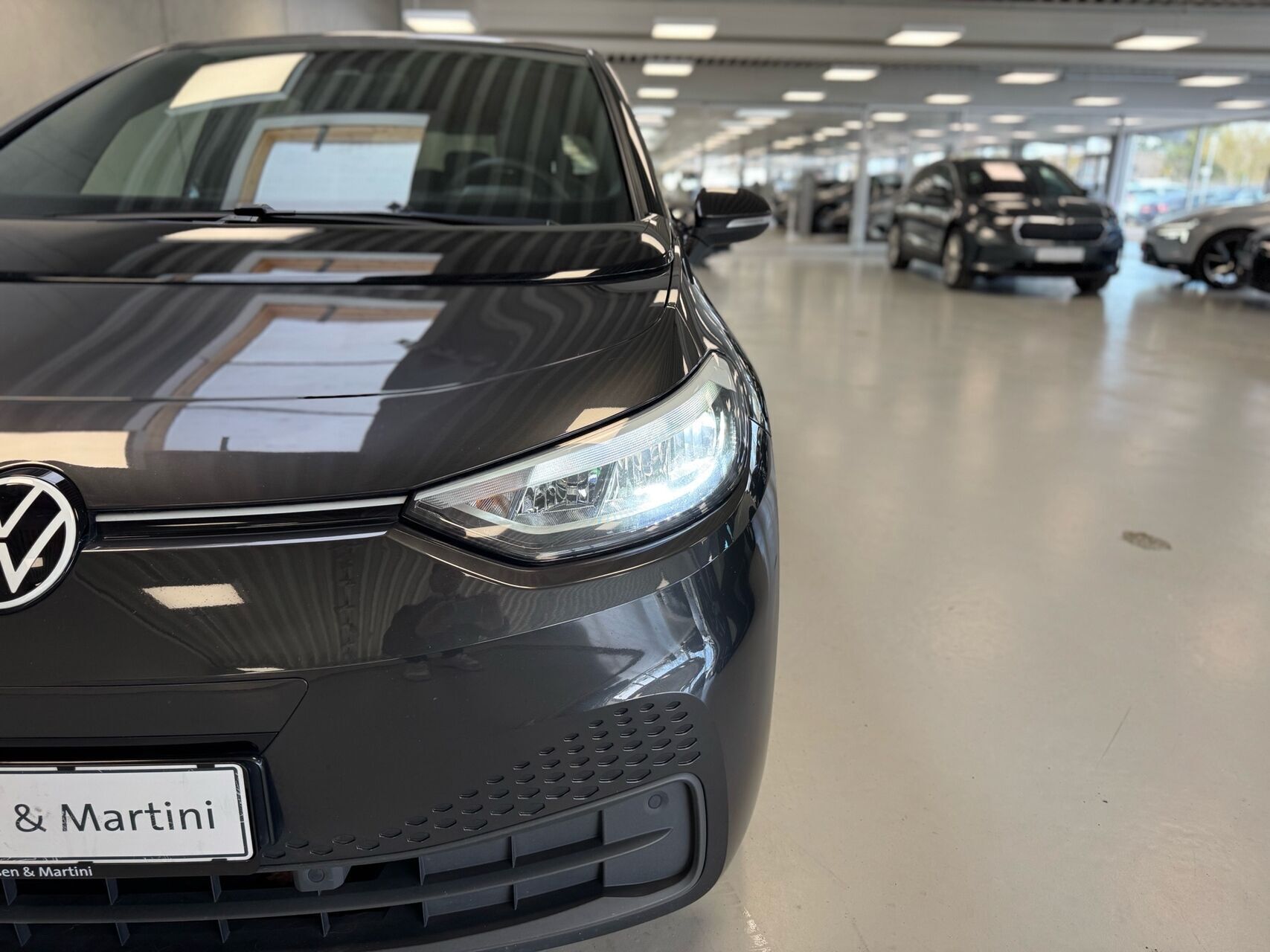 Grå VW ID.3 fra 2023