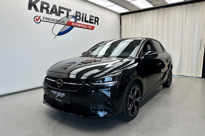 Sort Opel Corsa fra 2023