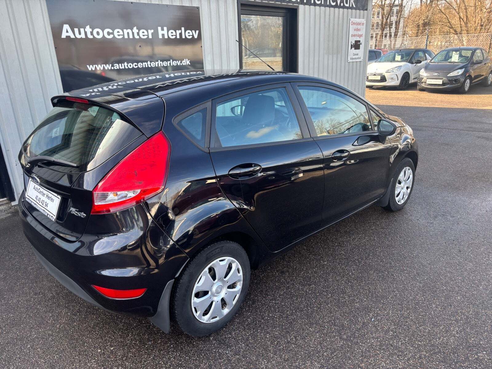 Sort Ford Fiesta fra 2011