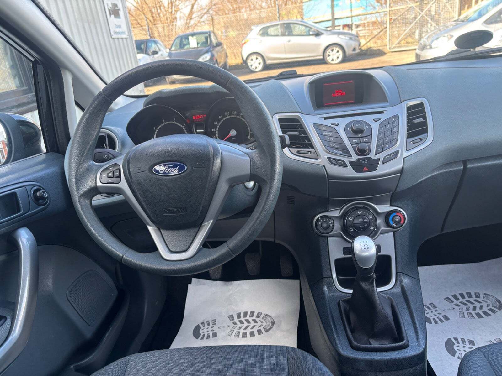Sort Ford Fiesta fra 2011