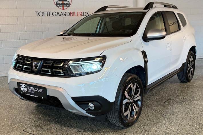 Hvid Dacia Duster fra 2021