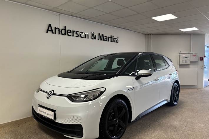 Hvid VW ID.3 fra 2020
