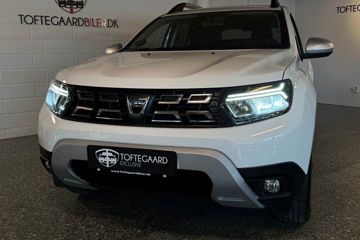 Hvid Dacia Duster fra 2021