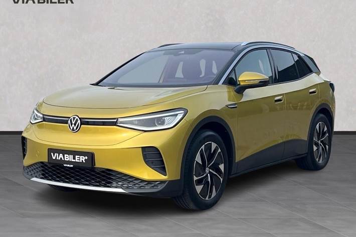 Gul VW ID.4 fra 2021