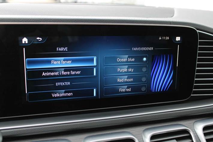 Sort Mercedes GLE350 de fra 2023