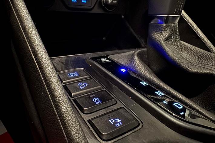 Hvid Hyundai Tucson fra 2018