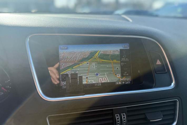 Sort Audi Q5 fra 2017