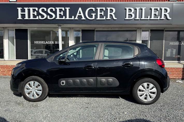 Sort Citroën C3 fra 2017