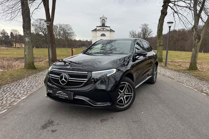 Sort Mercedes EQC400 fra 2022