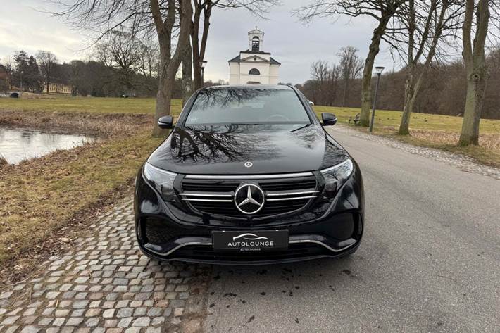 Sort Mercedes EQC400 fra 2022