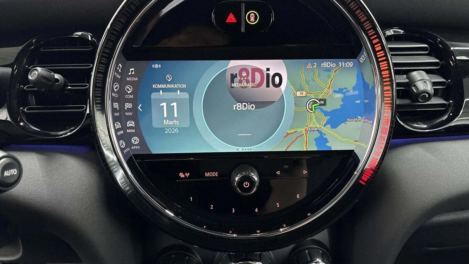 Sort Mini Cooper SE fra 2022