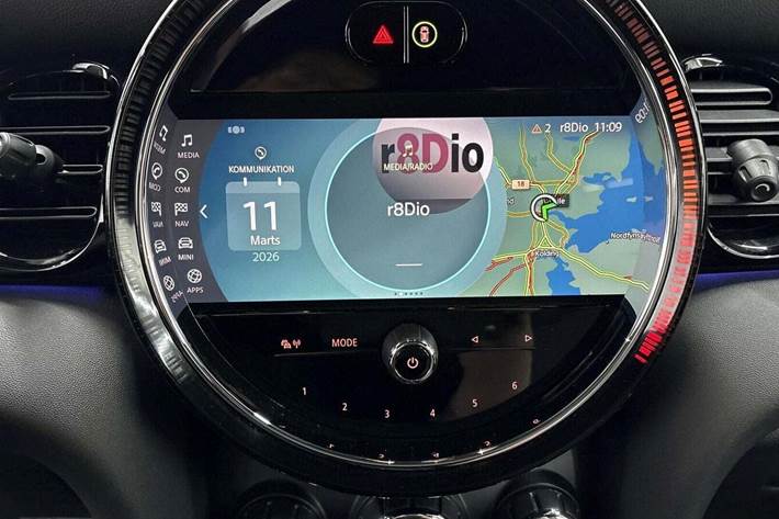 Sort Mini Cooper SE fra 2022