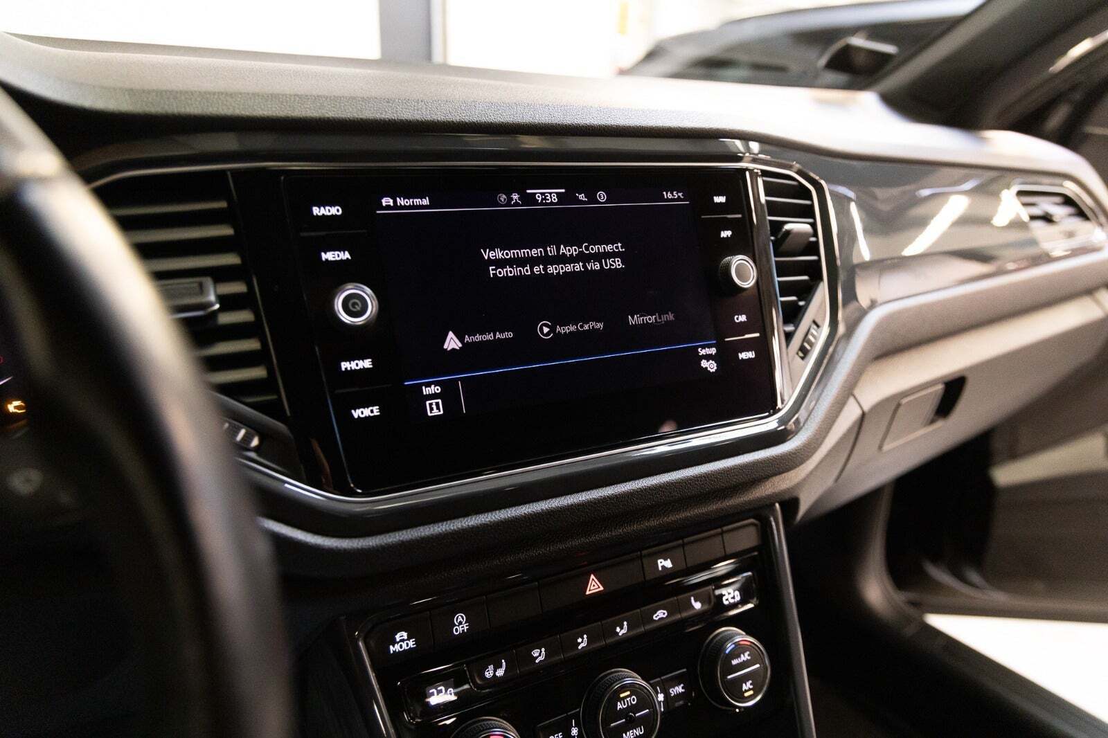 Sort VW T-Roc fra 2021