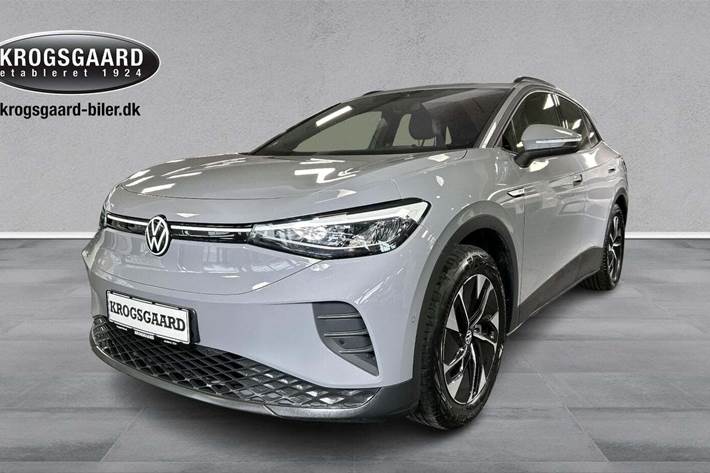 Grå VW ID.4 fra 2022 set udefra
