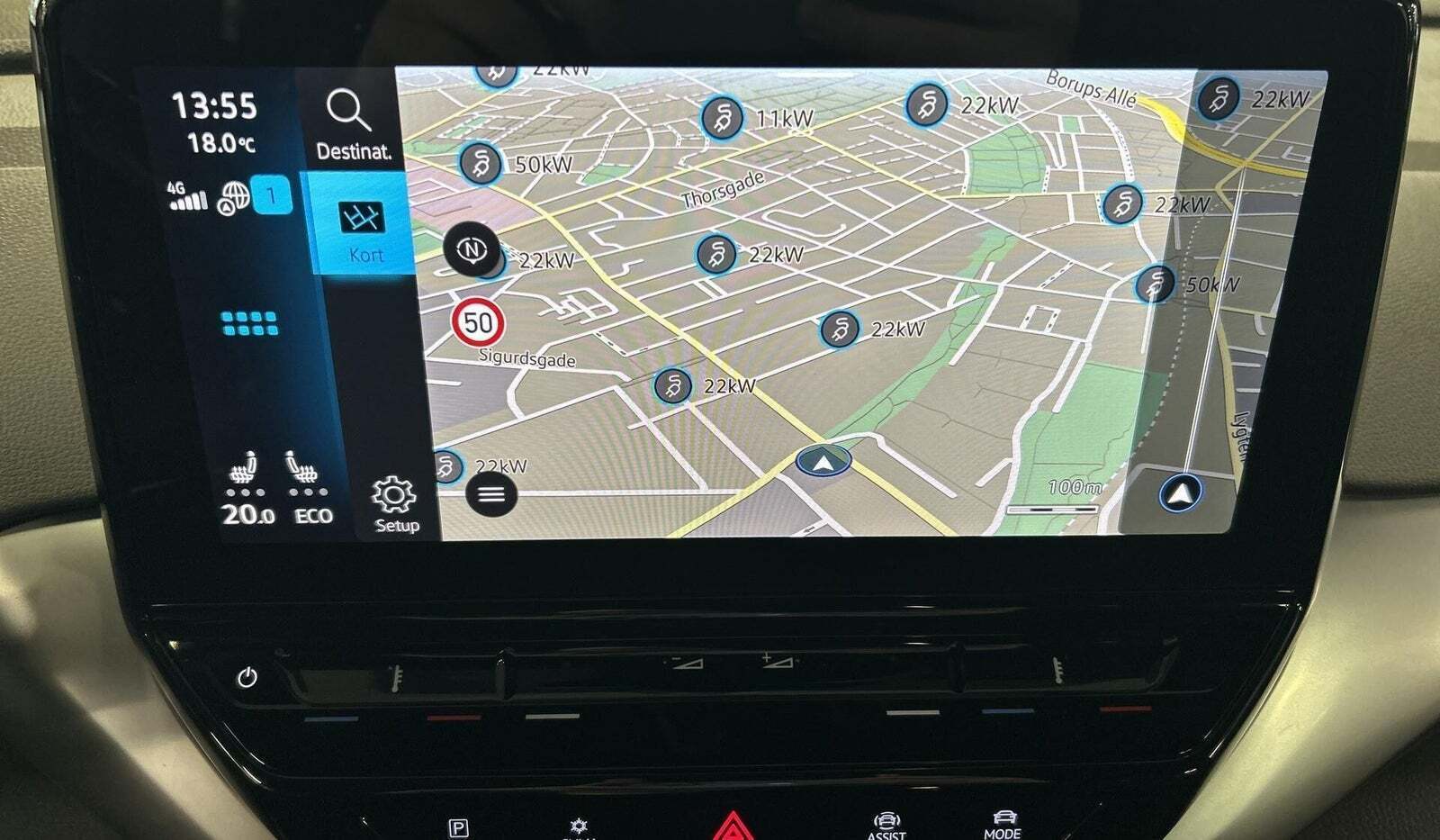 Grå VW ID.4 fra 2022