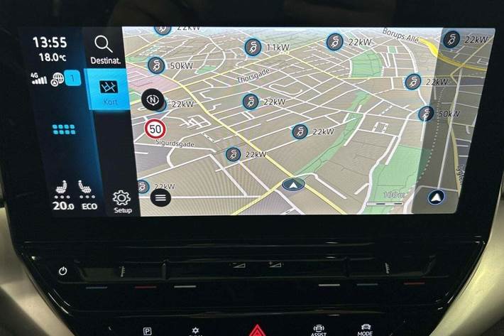 Grå VW ID.4 fra 2022