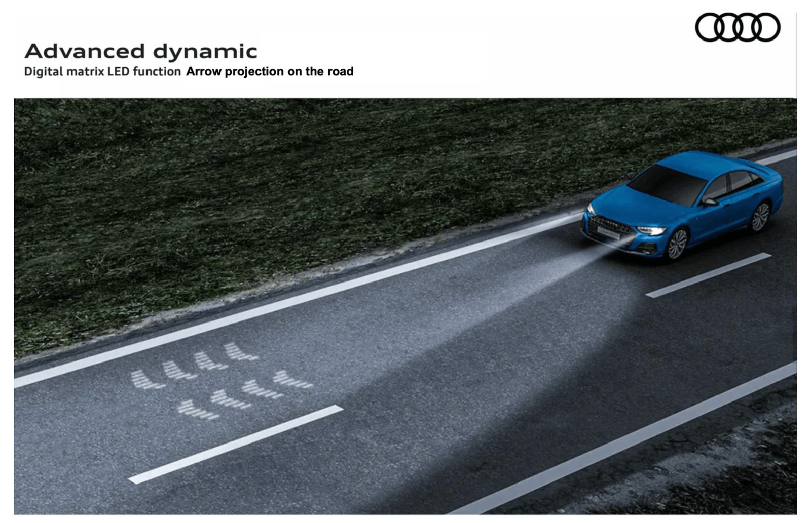 Grå Audi e-tron fra 2022